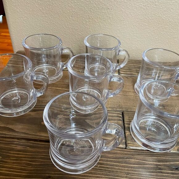 Majestic Vintage Acrylic Coffee Mugs set of 7 - Picture 9 of 12